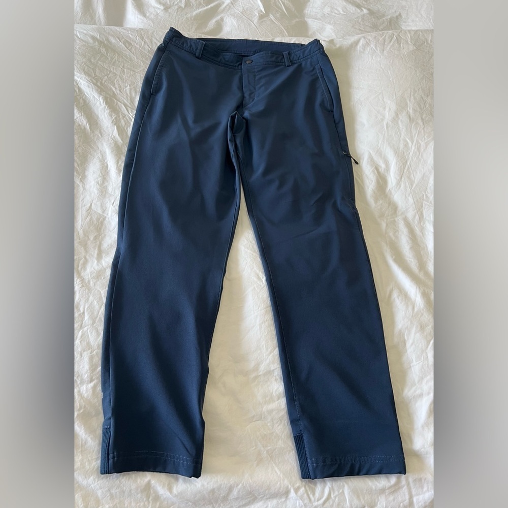 Mack Weldon | Men’s Medium |Radius Flex Jogger | Navy Athleisure Zip Pocket Golf